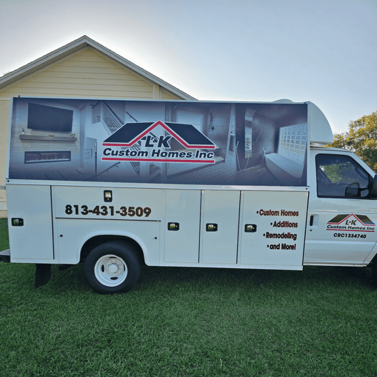 LK Custom Homes Inc Truck
